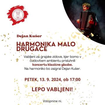 Koncert harmonikaša na gradu, 13. 9. 2024